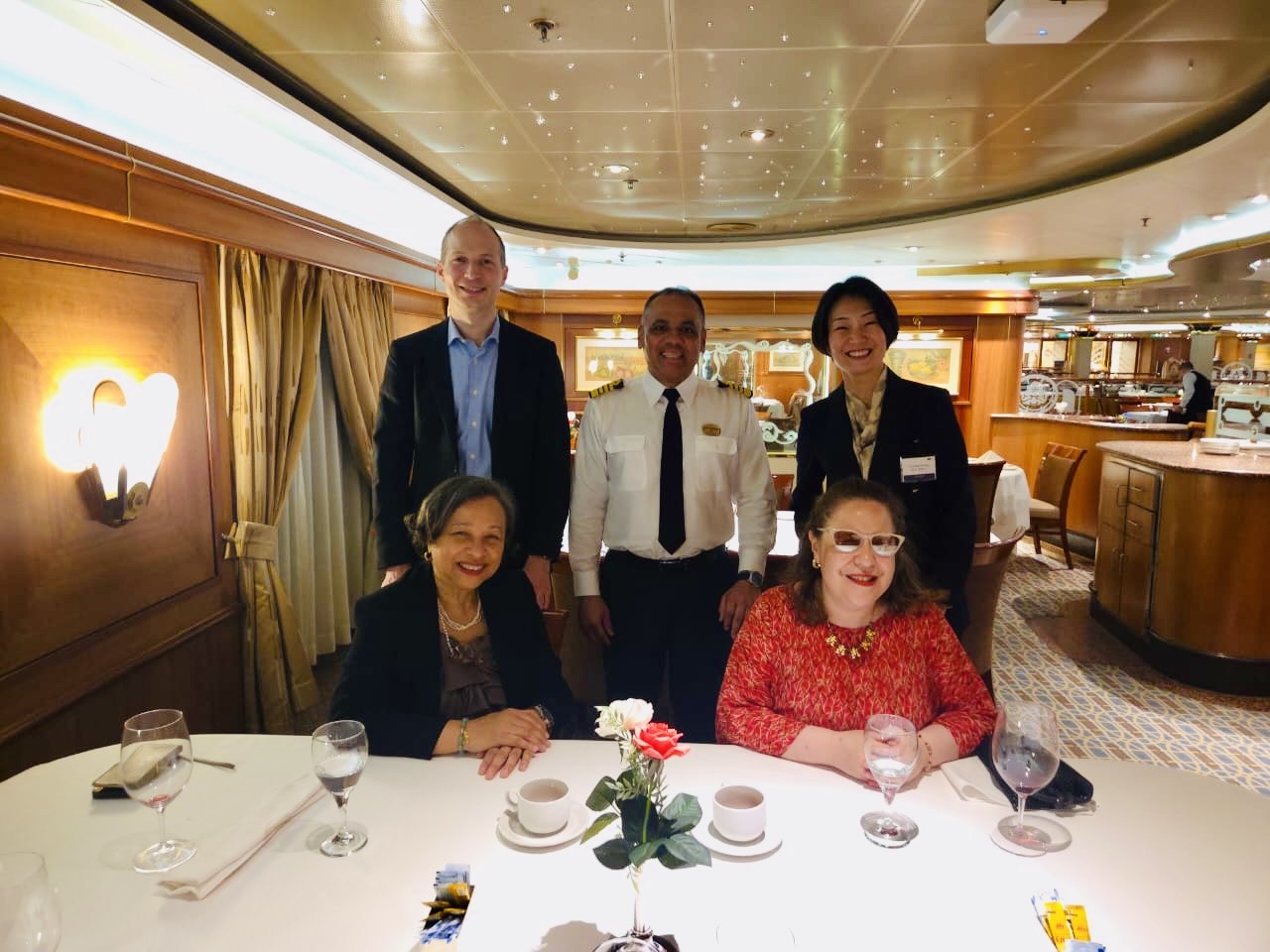 Dinner with Captain Bolívar Donado aboard the Pacific World